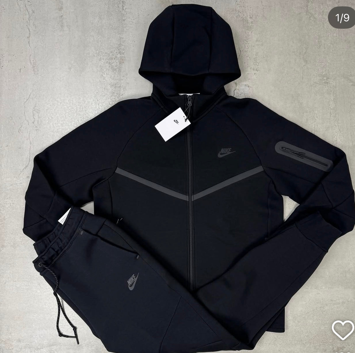 Chándal Nike tech negro