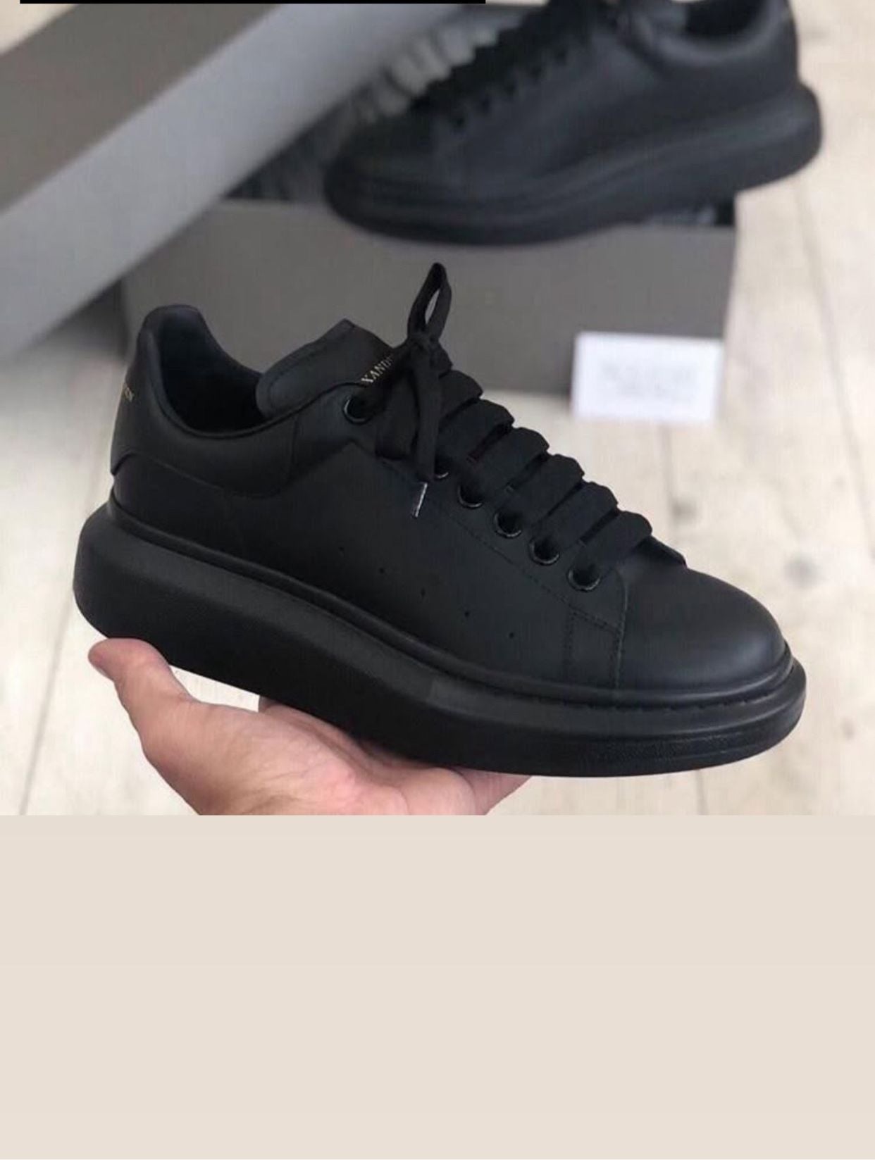 ALEXANDER MCQUEEN ALL BLACK