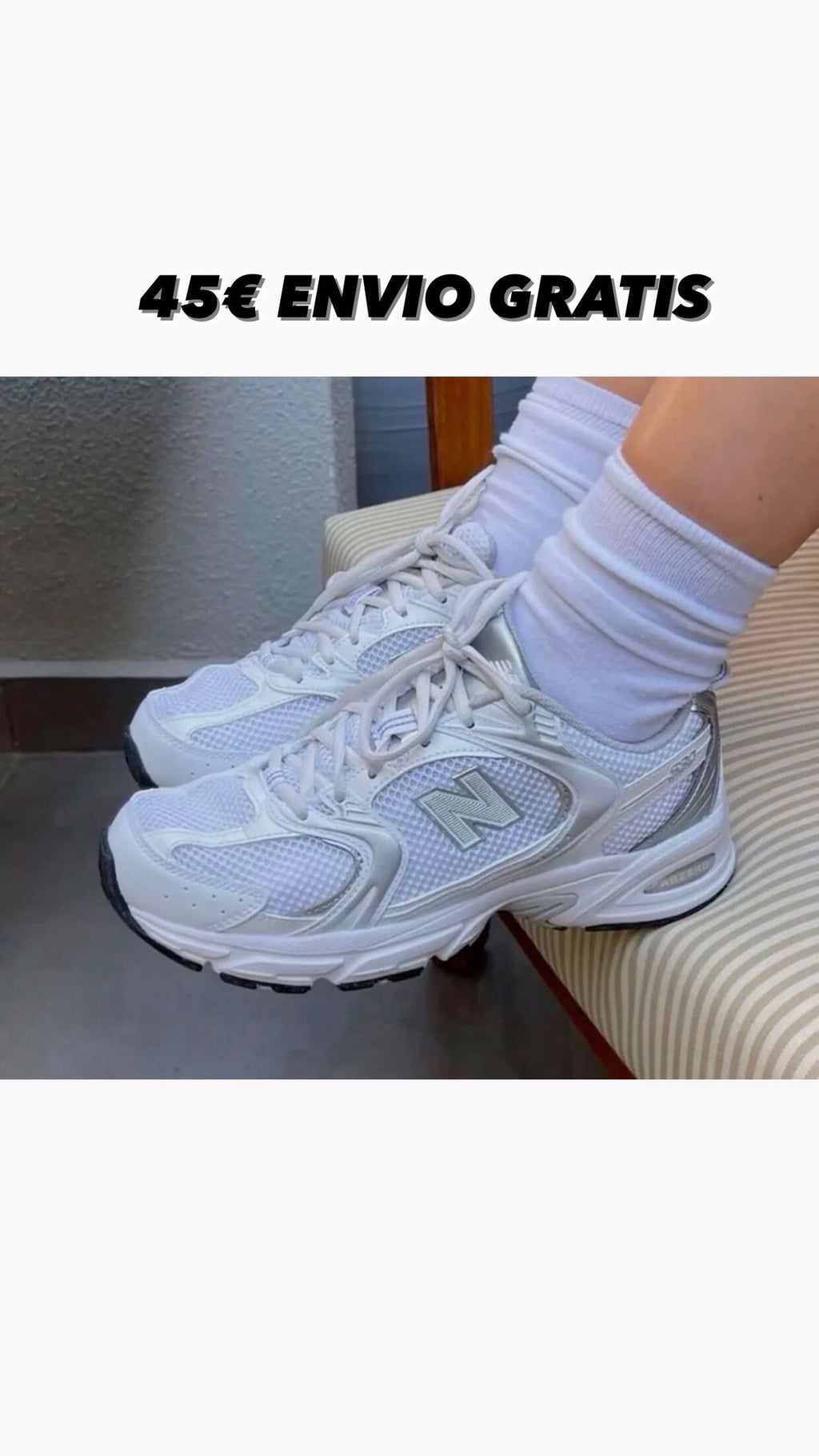 NEW BALANCE 530 WHITE/GREY