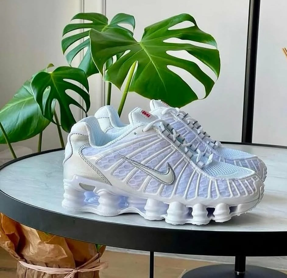 Nike shox  blanco