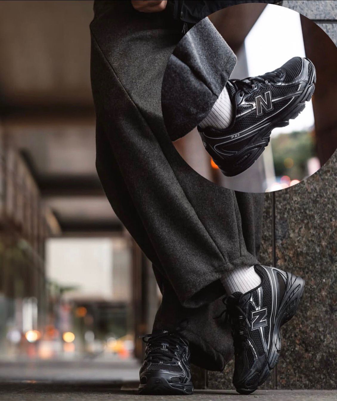 New balance 740 Negra
