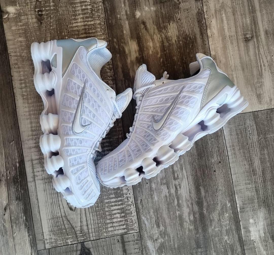 Nike shox blanca